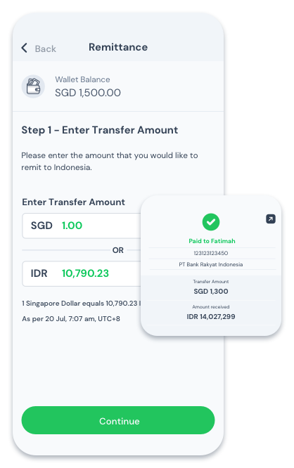 Instant Cross-Border Remittances